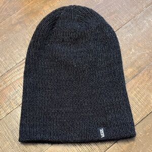 Vans Classic Black Knit Hat Beanie